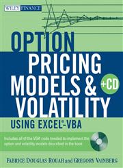 Option Pricing Models and Volatility Using Excel-VBA,0471794643,9780471794646