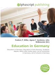 Education in Germany,6130031769,9786130031763