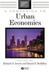 A Companion to Urban Economics,1405179686,9781405179683