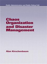 Chaos Organization and Disaster Management,0824747151,9780824747152