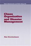 Chaos Organization and Disaster Management,0824747151,9780824747152