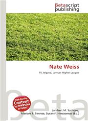 Nate Weiss,613530853X,9786135308532