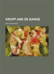 Krupp and de Bange,1150674075,9781150674075
