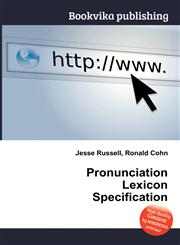 Pronunciation Lexicon Specification,551112253X,9785511122533