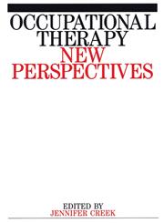 Occupational Therapy New Perspectives,1861560885,9781861560889