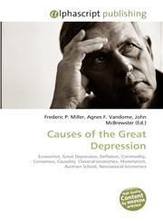 Causes of the Great Depression,6130218052,9786130218058
