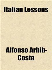 Italian Lessons,1152347098,9781152347090