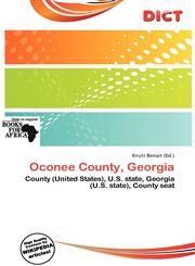 Oconee County, Georgia,620025463X,9786200254634
