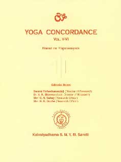 Yoga Concordance Vol. - 5-6 Based on Twenty Yogopanisads Vol. 5-6