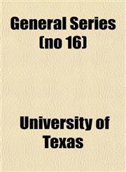 General Series (no 16),115226124X,9781152261242