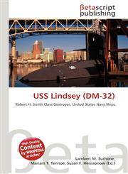 USS Lindsey (DM-32),6132196315,9786132196316