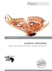 Lyclene reticulata,6138023978,9786138023975