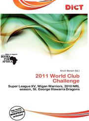 2011 World Club Challenge,6139860601,9786139860609