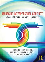 Managing Interpersonal Conflict Advances through Meta-Analysis,0415999189,9780415999182