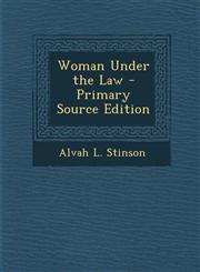 Woman Under the Law,1289493383,9781289493387