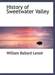History of Sweetwater Valley,1115554654,9781115554657