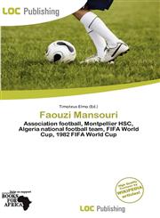 Faouzi Mansouri,6137304345,9786137304341