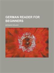 German reader for beginners,1236796470,9781236796479