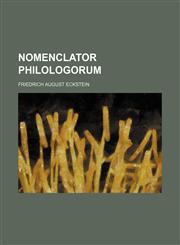 Nomenclator philologorum,1231582014,9781231582015