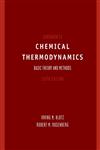 Companion to Chemical Thermodynamics 6th Edition,047137220X,9780471372202