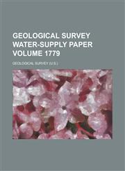 Geological Survey Water-Supply Paper Volume 1779,1234042924,9781234042929