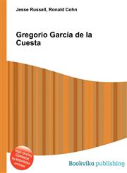 Gregorio Garcia de La Cuesta,5512164007,9785512164006