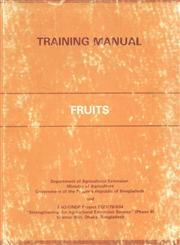 Training Manual : Fruits 1st Edition