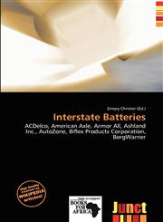 Interstate Batteries,6138337557,9786138337553