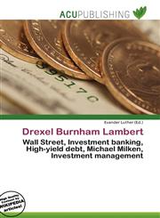 Drexel Burnham Lambert,6136599309,9786136599304