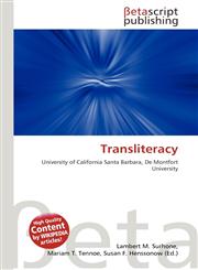 Transliteracy,6131010455,9786131010453
