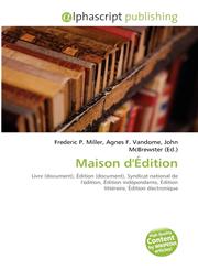 Maison d'Édition,6134225827,9786134225823