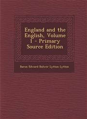 England and the English, Volume 1 - Primary Source Edition,1295531119,9781295531110