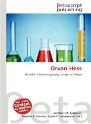 Orvan Hess,6136463563,9786136463568