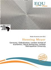 Henning Meyer,6137151719,9786137151716