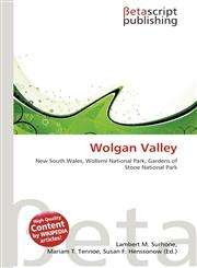 Wolgan Valley,6132289291,9786132289292