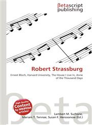Robert Strassburg,613449724X,9786134497244