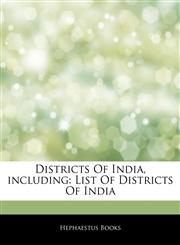 Articles On Districts Of India, including List Of Districts Of India,1243138130,9781243138132