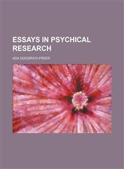 Essays in Psychical Research,1150215224,9781150215223