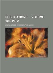 Publications  Volume 108, pt. 2,1231070463,9781231070468