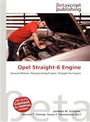 Opel Straight-6 Engine,6135258575,9786135258578