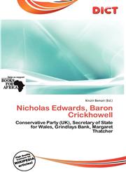 Nicholas Edwards, Baron Crickhowell,6200738114,9786200738110