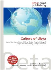 Culture of Libya,6131213917,9786131213915