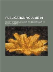 Publication Volume 10,1236428064,9781236428066