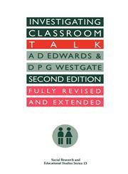 Investigating Classroom Talk 2nd Edition,0750703253,9780750703253