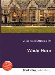 Wade Horn,5511252611,9785511252612