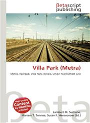 Villa Park (Metra),6134793116,9786134793117