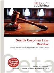 South Carolina Law Review,6135004840,9786135004847