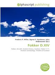 Fokker D.XIV,613437010X,9786134370103