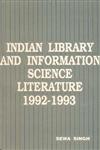 Indian Library and Information Science Literature, 1992-93,8170001951,9788170001959