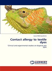 Contact Allergy to Textile Dyes,3659312886,9783659312885